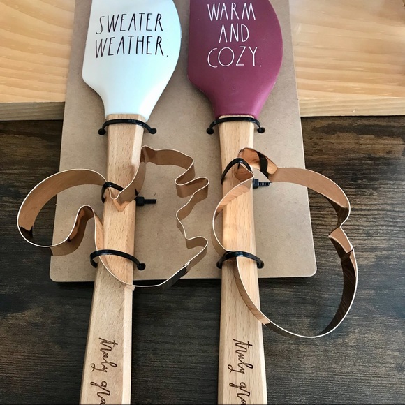 Rae Dunn Spatula and Cutter Set - Picture 3 of 5